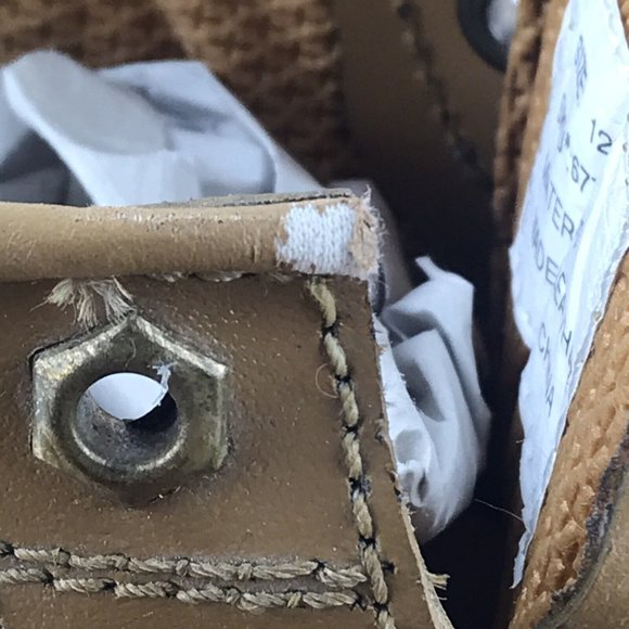 Paratroopers Leather Boots Tan Mens Size 12 - Picture 11 of 11